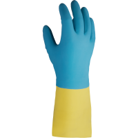 JNE711 Atom Duo Перчатки из смеси неопрена и латекса с хлопковым напылением толщина 0,7 мм
