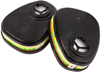 6541 Фильтр противогазовый Jeta Safety для защиты органических, неорганических газов, A1B1E1K1
