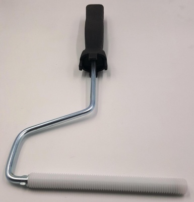 Валик прикаточный с поперечной насечкой, D 30 мм, пластик
