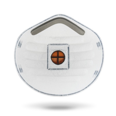 JM-8622 Micron Полумаска противоаэрозольная с клапаном чашеобразная класс защиты FFP2 NR D
