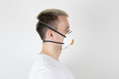 JM-8622 Micron Полумаска противоаэрозольная с клапаном чашеобразная класс защиты FFP2 NR D
