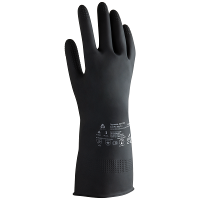 JCH-701 КЩС-1 Перчатки из латекса для защиты химических воздействий толщина 0,55 мм
