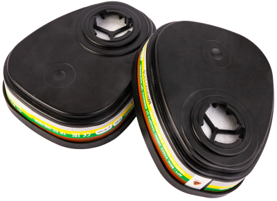 6541 Фильтр противогазовый Jeta Safety для защиты органических, неорганических газов, A1B1E1K1
