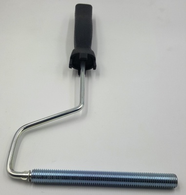 Валик прикаточный с поперечной насечкой, D 12 мм, сталь
